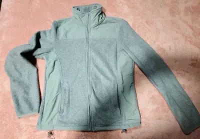 Chaqueta polar gris Aeropostale para mujer - miniatura 1