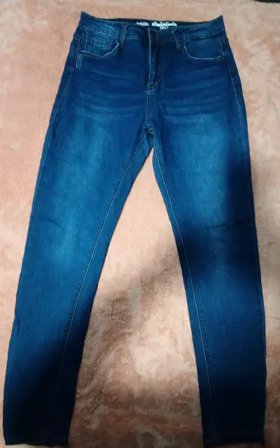 Jeans azul oscuro Sybilla Emily para mujer - miniatura 1