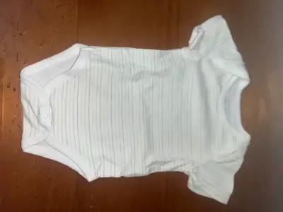 Body de bebé Opaline a rayas 3M - miniatura 1