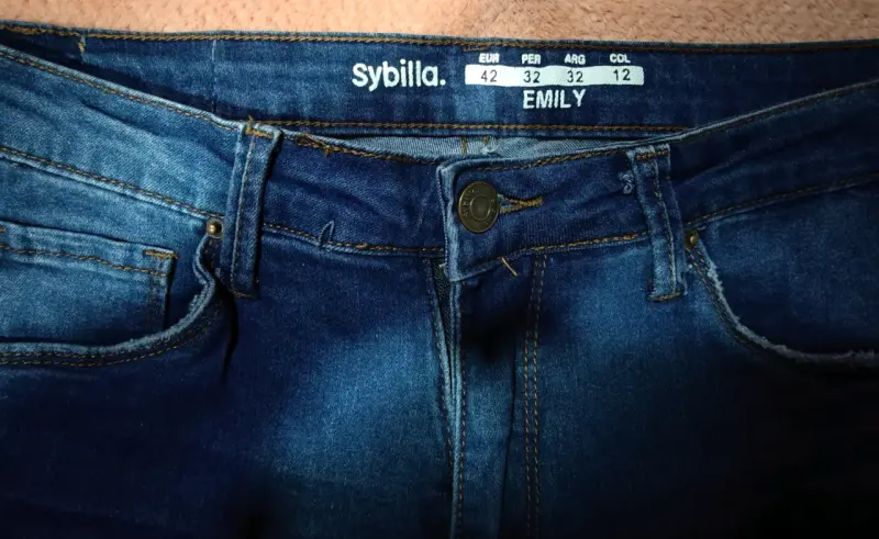 Jeans azul oscuro Sybilla Emily para mujer - 3