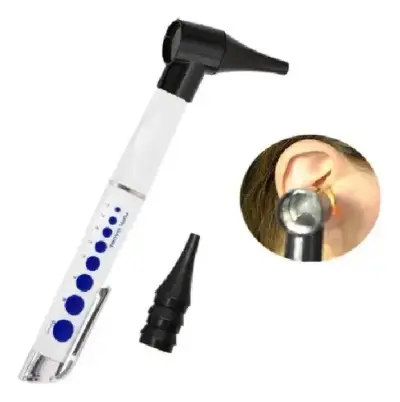 Otoscopio portátil con luz LED - miniatura 1