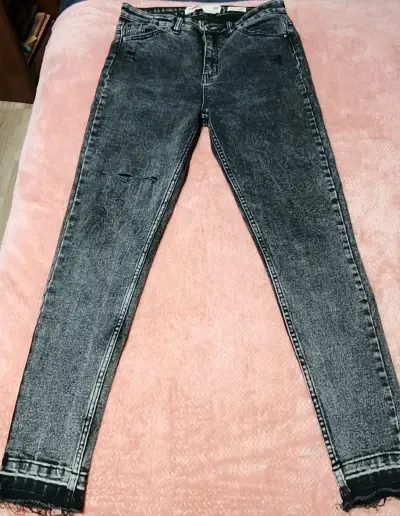 Jeans negros de tiro alto Doo Australia - miniatura 1