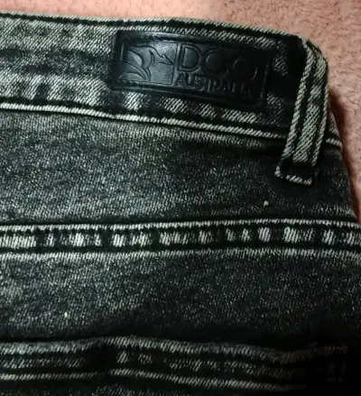 Jeans negros de tiro alto Doo Australia - miniatura 6