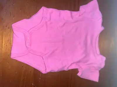 Body de bebé rosado Boulevard 3-6M - miniatura 1