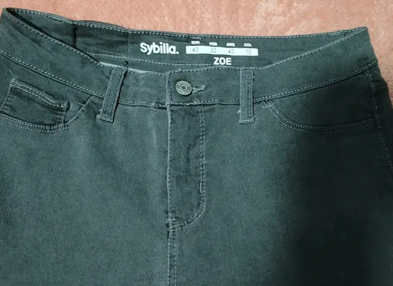 Pantalones Sybilla Zoe color gris oscuro - 3