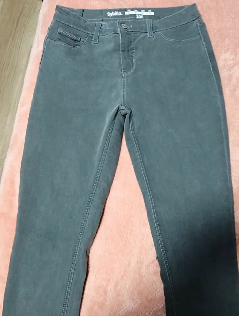 Pantalones Sybilla Zoe color gris oscuro - 5