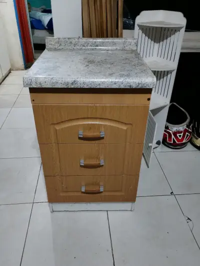 Mueble de cocina con cubierta de granito - miniatura 1