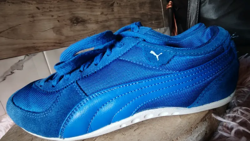 Zapatillas deportivas azules Puma para hombre - 3