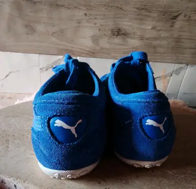 Zapatillas deportivas azules Puma para hombre - miniatura 4
