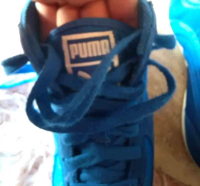 Zapatillas deportivas azules Puma para hombre - 5