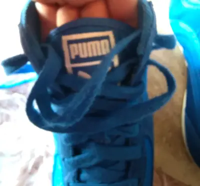 Zapatillas deportivas azules Puma para hombre - miniatura 5