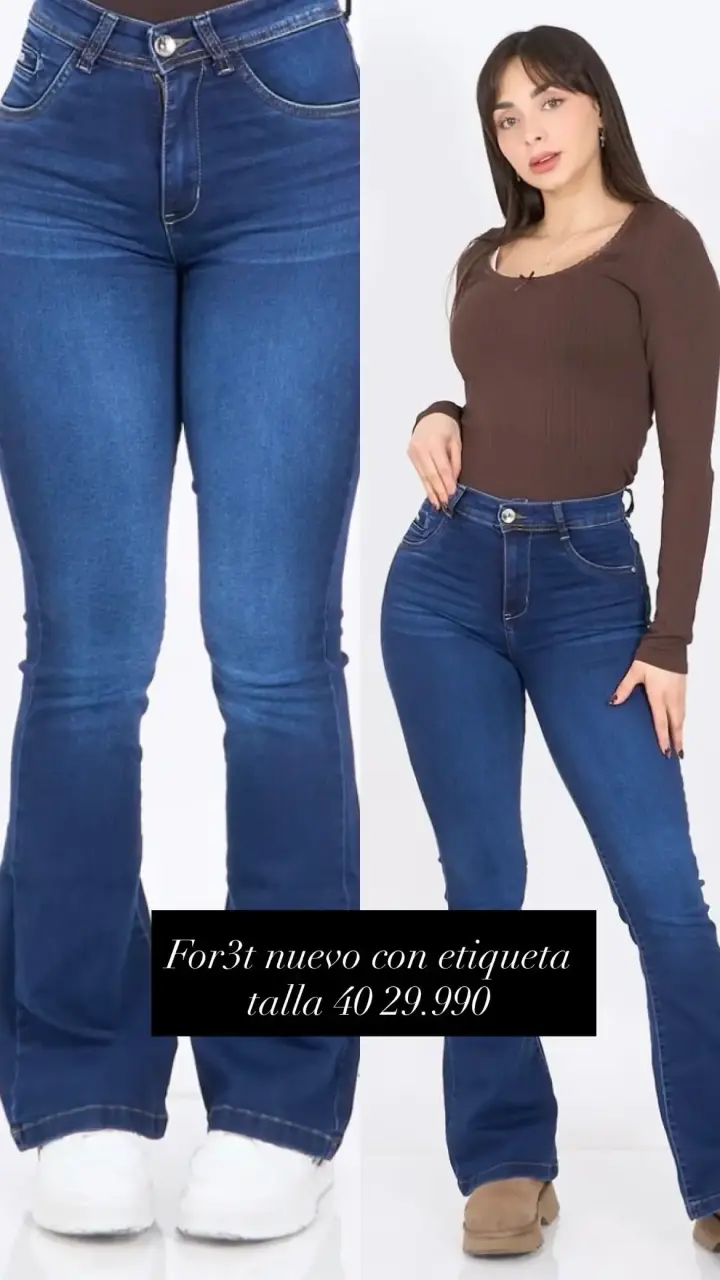 Jeans For3t confección nacional - 2
