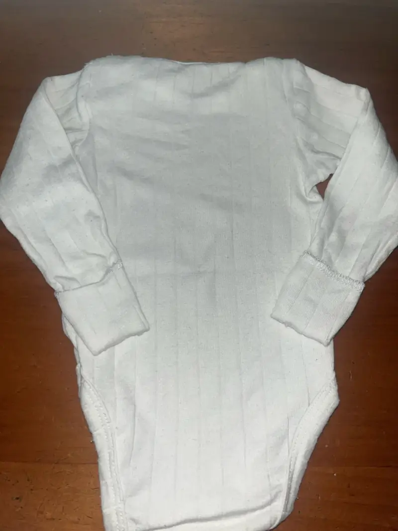 Body blanco para bebé Opaline 3 meses - 3