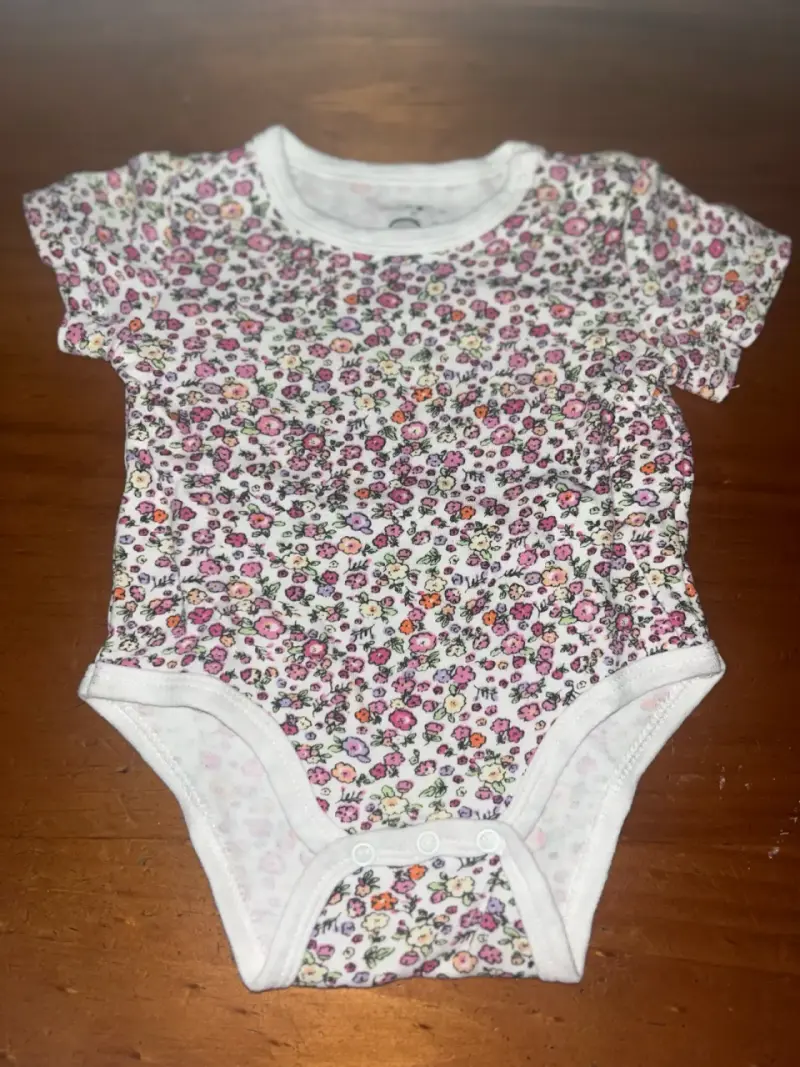 2 Body de bebé floral Boulevard 3-6M - 1