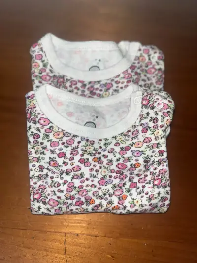 2 Body de bebé floral Boulevard 3-6M - miniatura 4