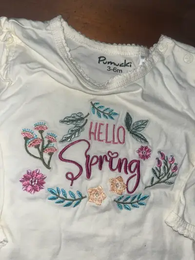 Polera de bebé Pumucki Hello Spring 3-6 meses - miniatura 1