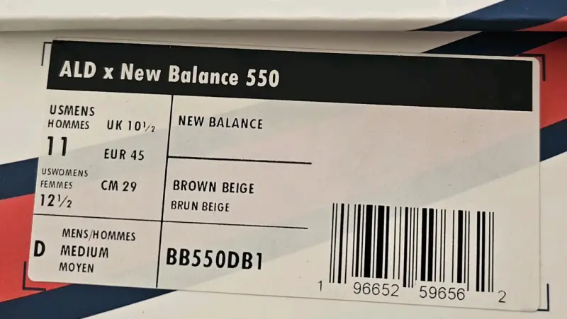 Zapatillas new balance 550 x ALD (Originale) - 6