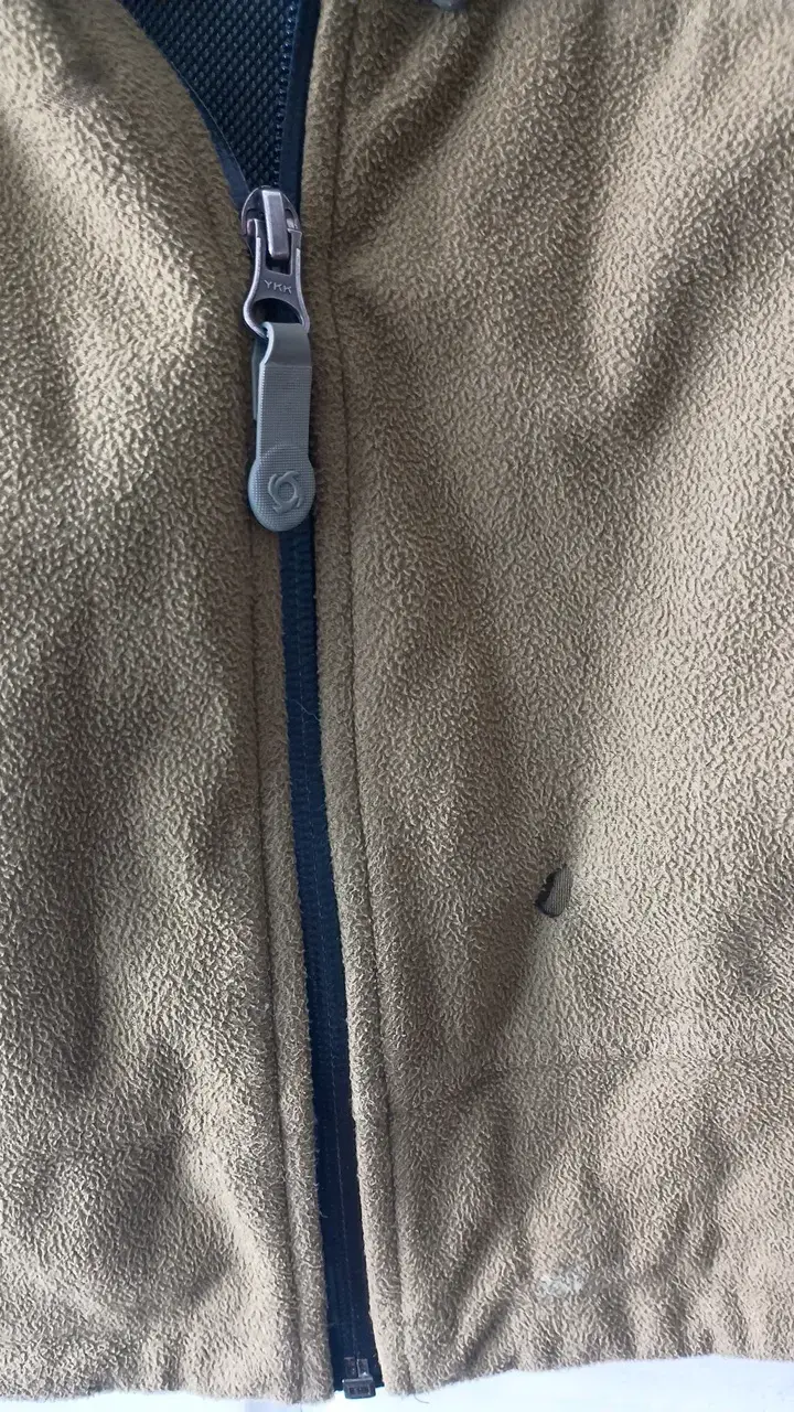 Chaqueta polar verde oliva para hombre - 2