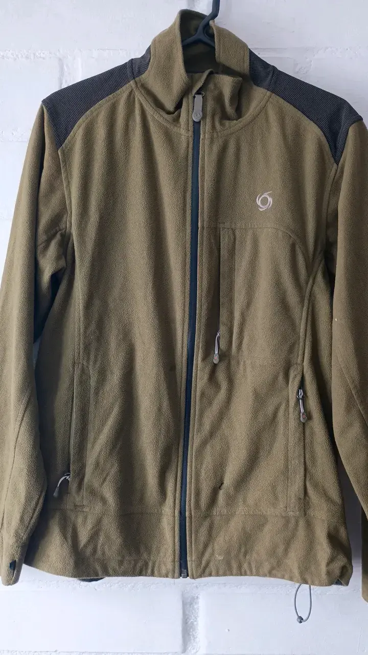 Chaqueta polar verde oliva para hombre - 6