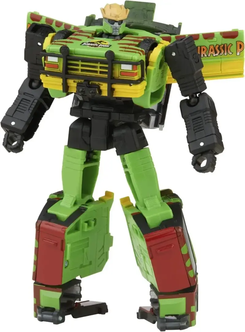 Figura Transformers Jurassic Park Tyrannocon Rex y Autobot JP93 - 3