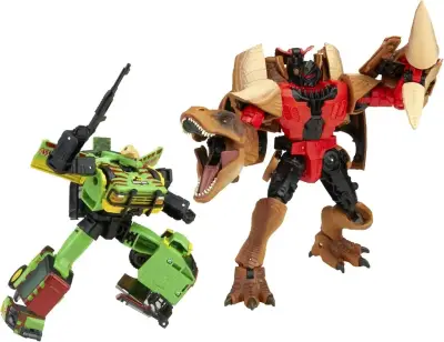 Figura Transformers Jurassic Park Tyrannocon Rex y Autobot JP93 - miniatura 4