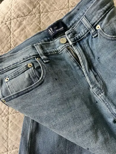 Jeans GAP azul para mujer estilo girlfriend - miniatura 1