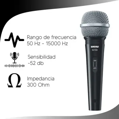 Micrófono Shure SV100 multipropósito - miniatura 4