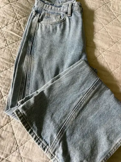 Jeans de mezclilla azul claro Froens talla 38 - miniatura 2