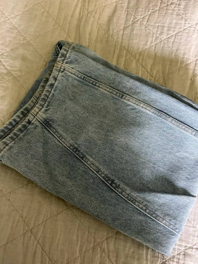 Jeans de mezclilla azul claro Froens talla 38 - 3