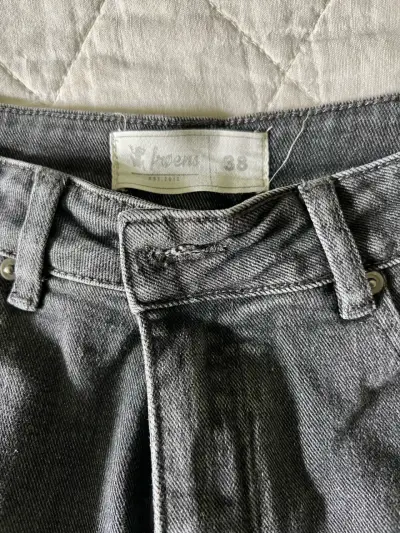 Jeans grises mujer FROEN 38 - miniatura 2