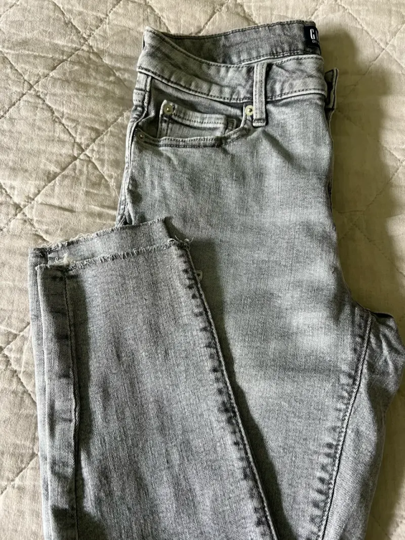 Jeans grises GAP Denim para mujer - 1