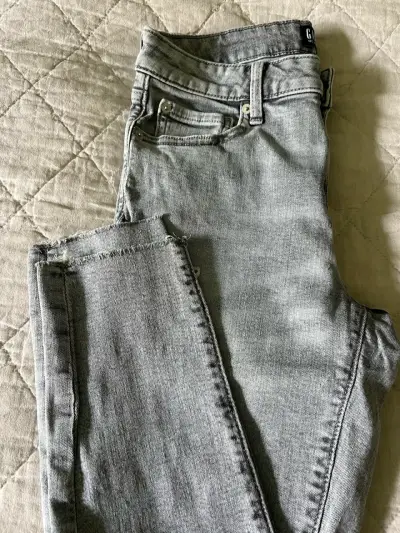 Jeans grises GAP Denim para mujer - miniatura 1