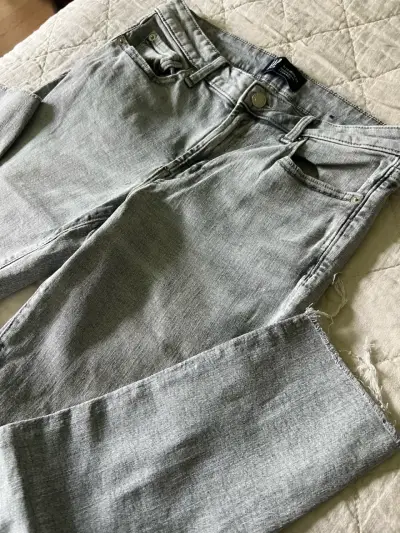 Jeans grises GAP Denim para mujer - miniatura 3