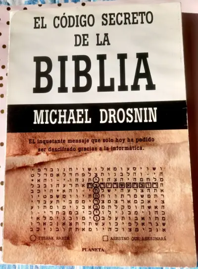 Libro El Código Secreto de la Biblia de Michael Drosnin - miniatura 1