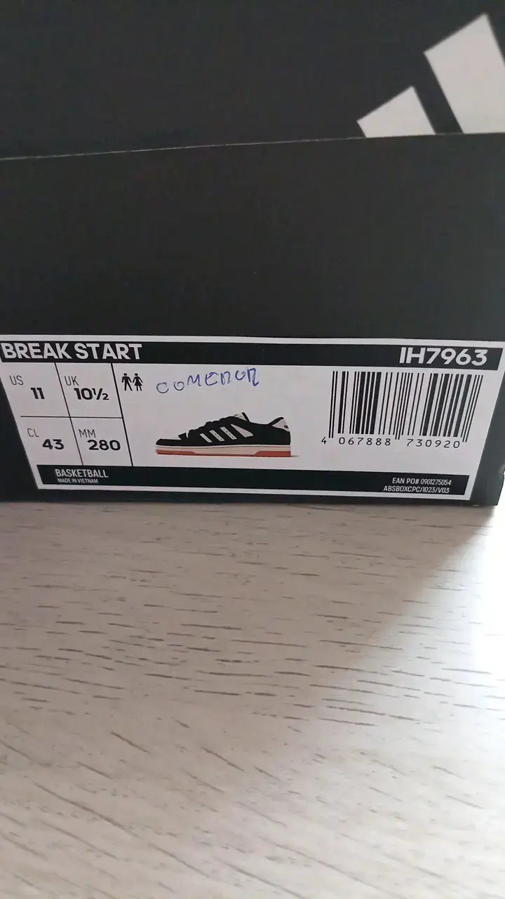 Zapatillas de baloncesto Adidas Break Start negras - 2