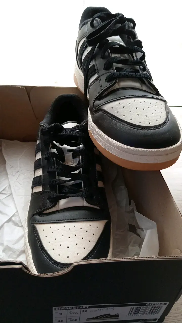 Zapatillas de baloncesto Adidas Break Start negras - 4