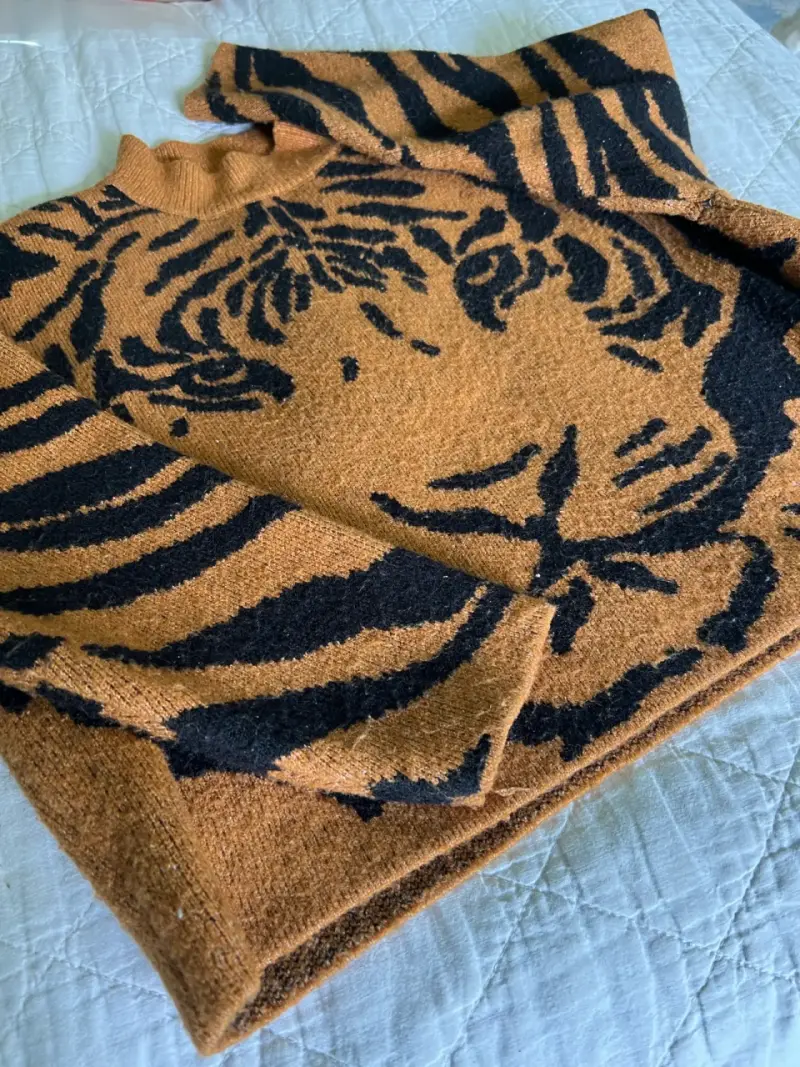 Suéter diseño de tigre Americanino - 1