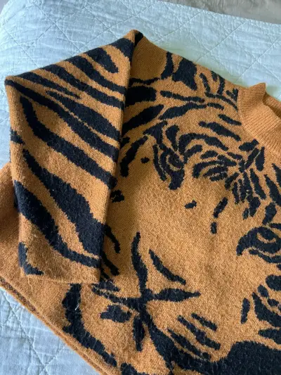 Suéter diseño de tigre Americanino - miniatura 3