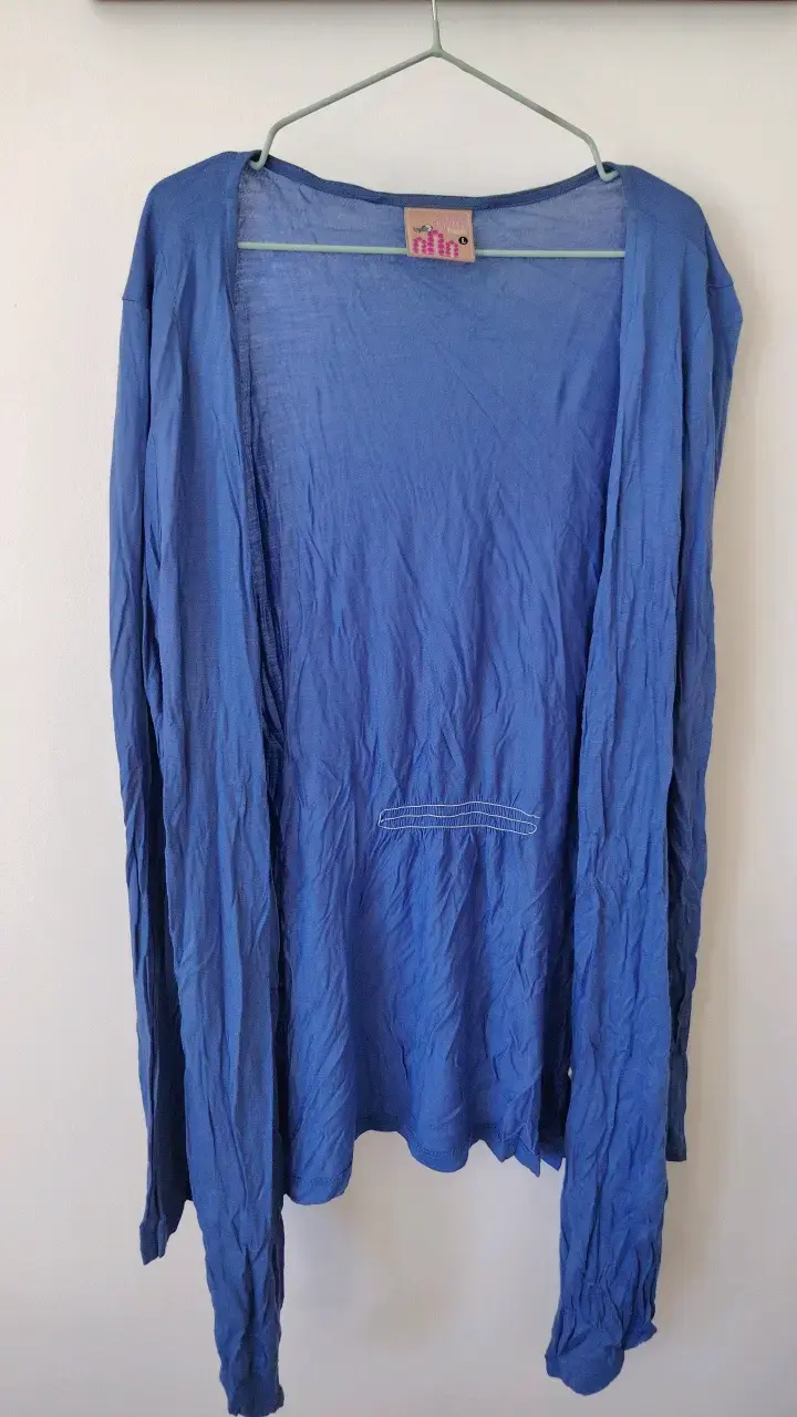 Cardigan azul marca Sybilla Talla L