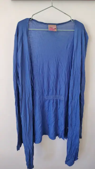 Cardigan azul marca Sybilla Talla L - miniatura 1