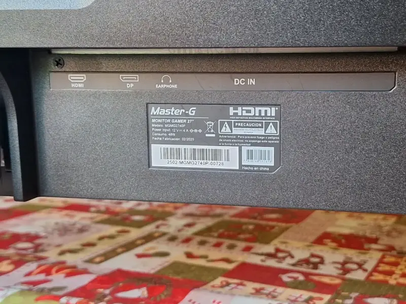 Monitor Gamer Master-G 27'' FHD HDR 180Hz - 3