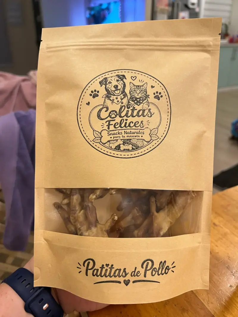Patitas de Pollo deshidratada 100% naturales - 1