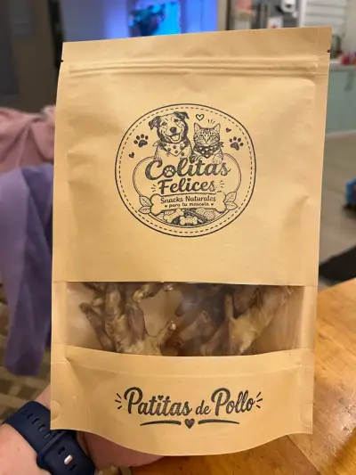 Patitas  de Pollo deshidratada 100% naturales - miniatura 1
