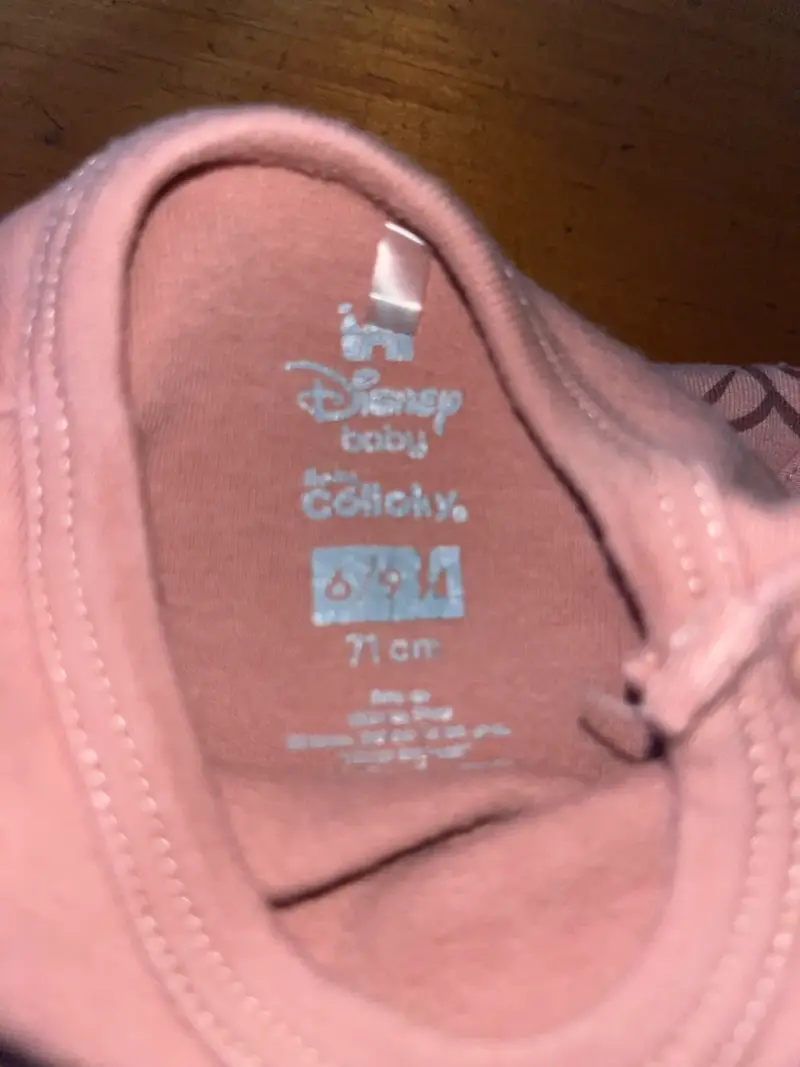 Body de bebé Disney Minnie Mouse rosa - 3