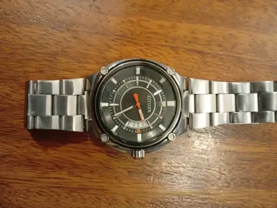 Reloj Citizen de acero inoxidable con esfera negra - miniatura 5