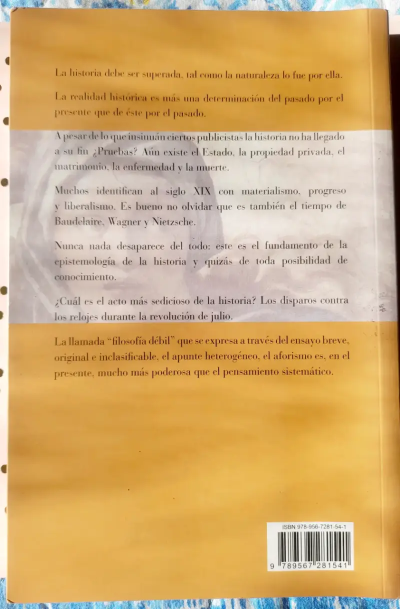 Libro Vigencia y Sentido de la Historia de Eduardo Sánchez Ñiguez - 2