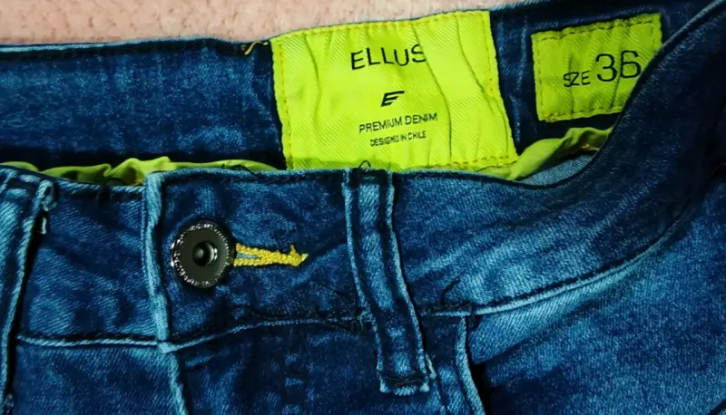 Jeans azul oscuro Ellus para mujer - 4