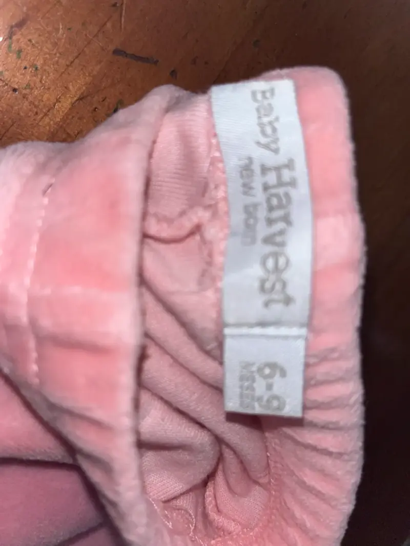Pantalones Rosados de Bebé Baby Harvest - 3