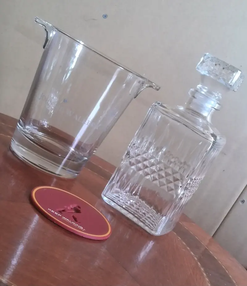 Set de Decantador y Cubitera Johnnie Walker - 5