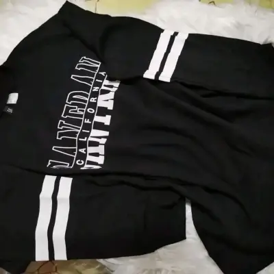 Pantalones de vinilo negro para mujer talla L - miniatura 4